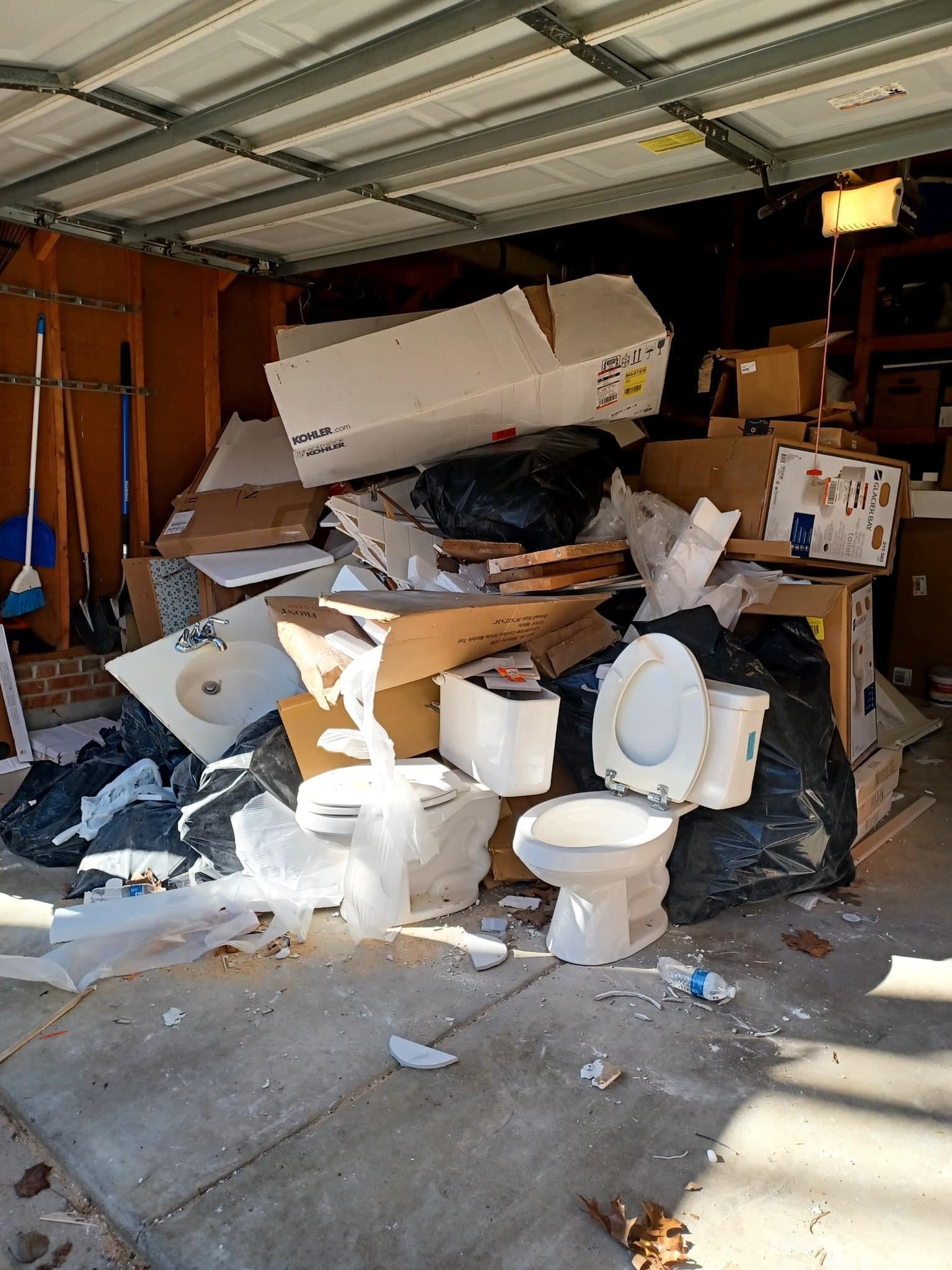 Residential garage cleanout Hamilton