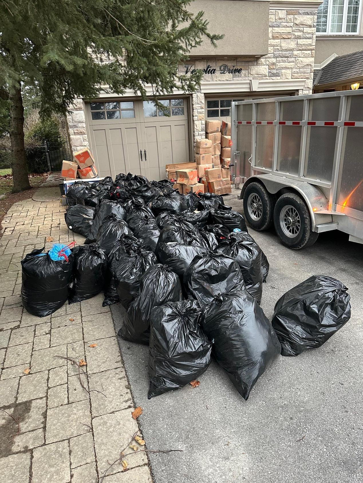 Garbage Bag Removal